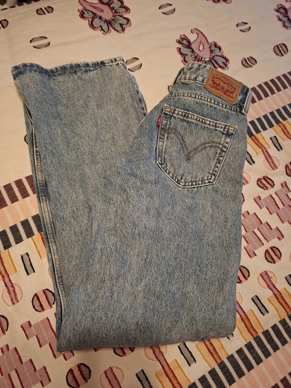 Levi's Light Wash Superlow Denim Blue Jeans W25 L32